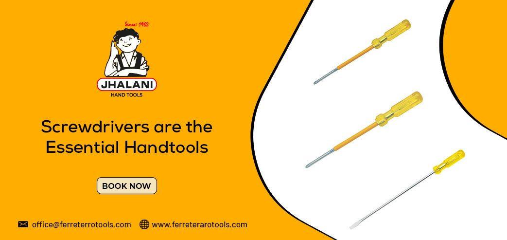Screwdrivers are the essential handtools Wholesaler at best Prices